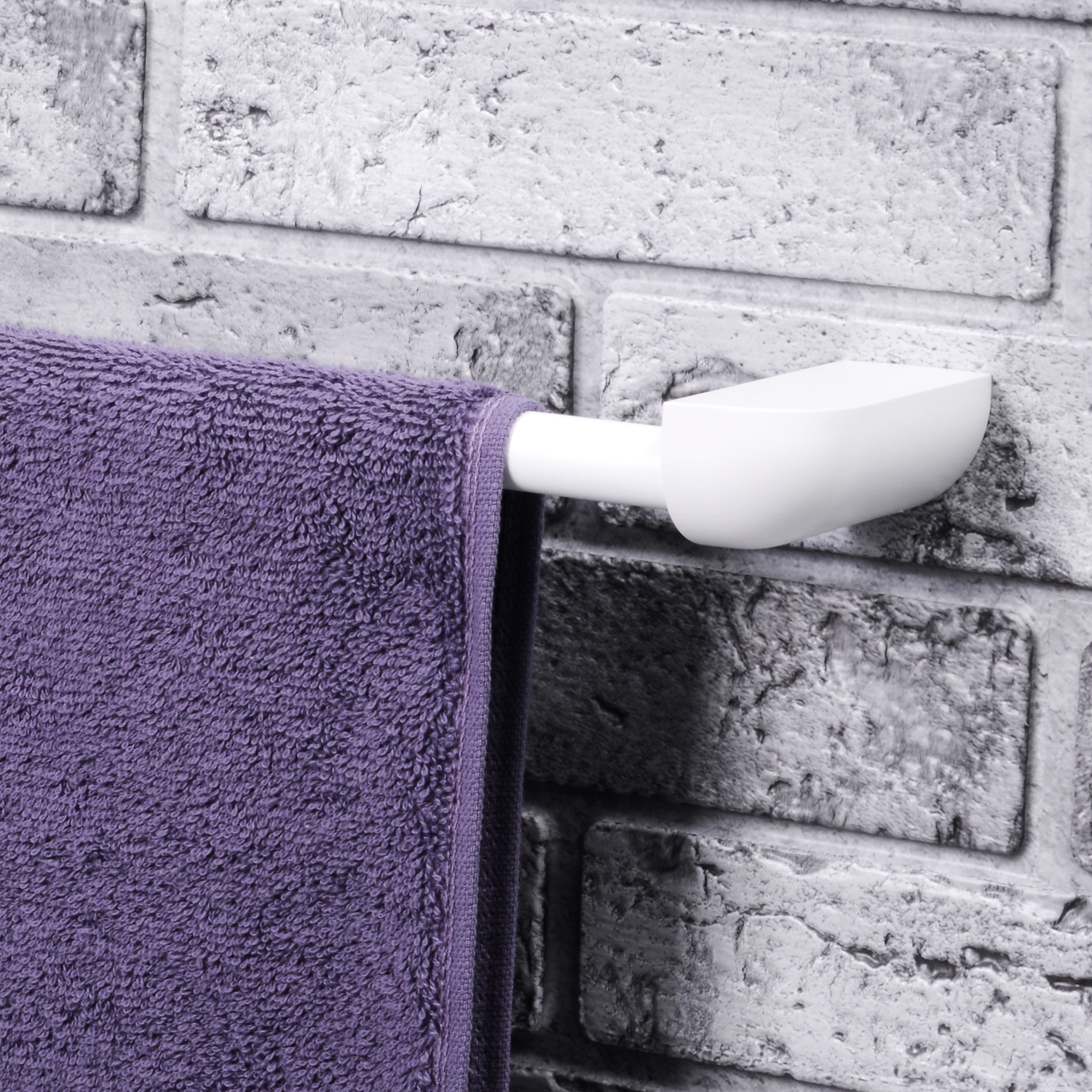 K-8330WHITE Kammel Держатель полотенец одинарный WasserKRAFT Kammel K-8300WHITE 