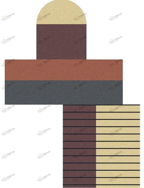 Antonio Lupi Design Ковер для ванной с геометрическими мотивами Geometrie volanti Antoniolupi sun-id-1350722