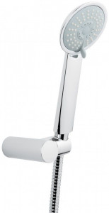 139CR Ручной душ 139: лейка, шланг, крепеж, цвет хром