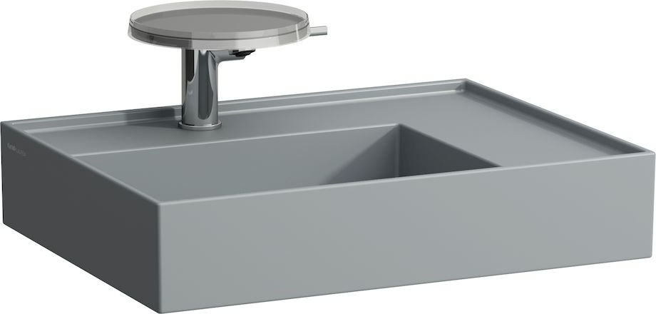 H8103340008151 Раковина с полочкой справа, со специальным скрытым сливом LAUFEN PRO - Вид №13