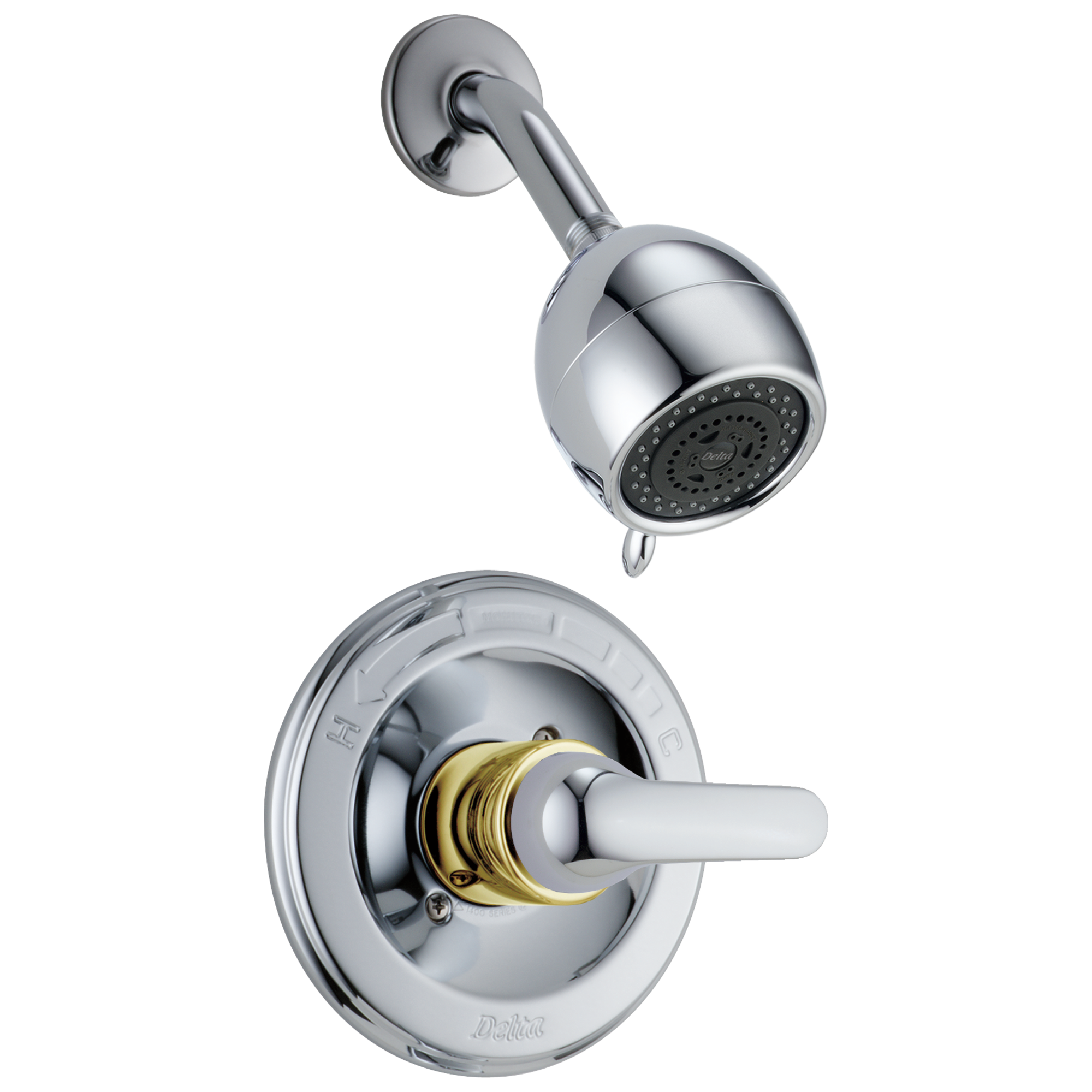 T13220-CBSHC Облицовка для душа Monitor® серии 13 Delta Faucet Classic Хром и полированная латунь