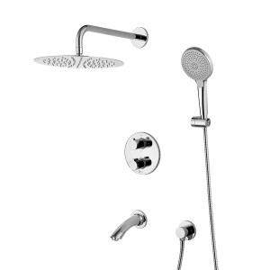 LM7822C Смеситель Yeti термостатический для ванны и душа, встраиваемый LEMARK YETI