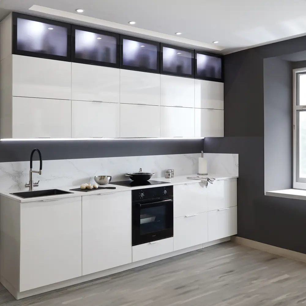 Фальшпанель DELINIA ID Аша для кухни 58×76.8 см глянцевая белая 82011156 STLM-0875977 - Вид №5