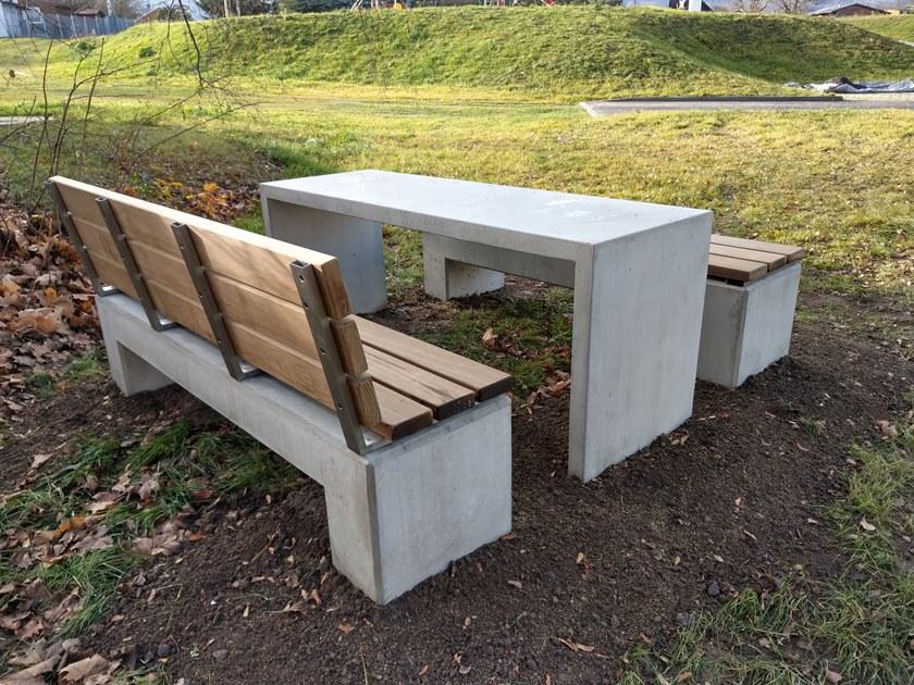 CO33 Прямоугольный бетонный стол Angulus Gt 4 - Вид №2