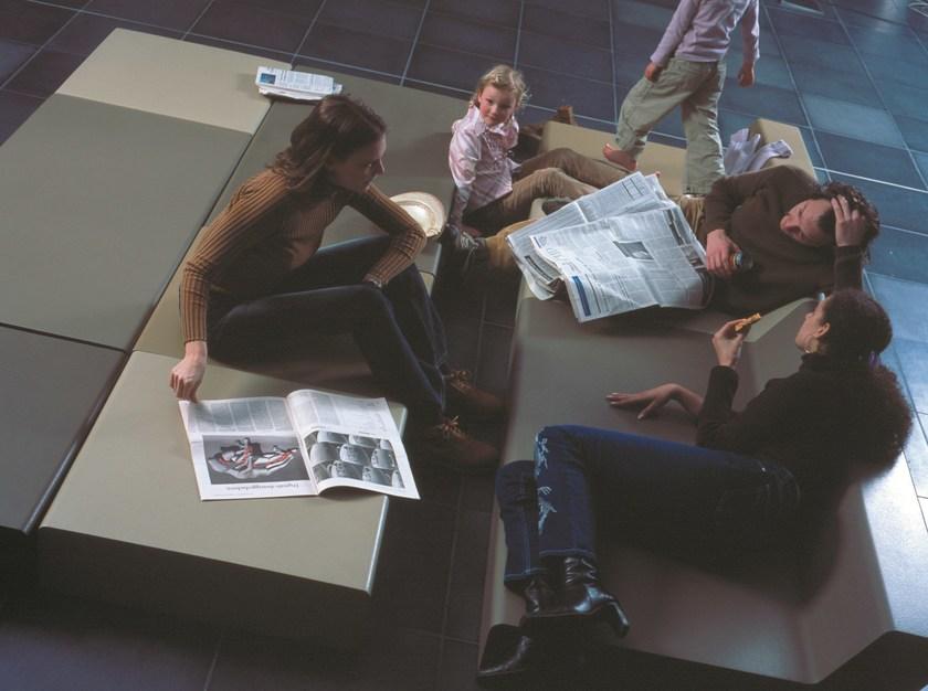 Quinze & Milan Низкий прямоугольный журнальный столик из пены qm Matrass sun-id-1435933 - Вид №2