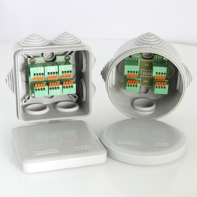 VT.SWITCH.4.1 Разветвитель Valtec 4 канала, кругл. корп  - Вид №8