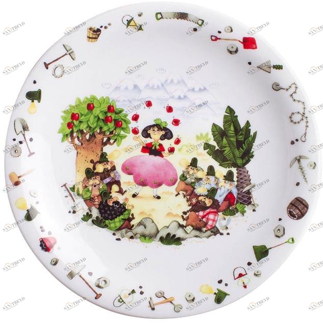 323460A50564C_ohneind Дети фарфоровой чашки плоские 21.5 см Schneewittchen Kahla-porzellan 