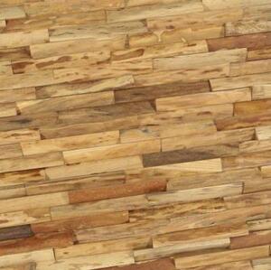 Мозаика и 3D панели из дерева Tarsi 3D Омега Дуб 3д (мозаика панели), брашированная (3Д (мозаика панели), Брашированная) 665х275 мм.