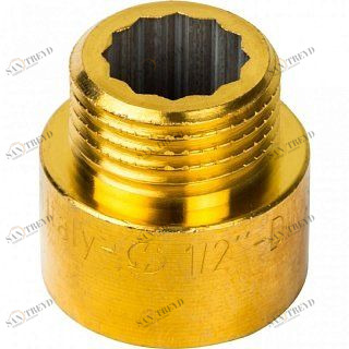 Удлинитель ВН 1/2"х15 мм латунь STOUT SFT0001001215