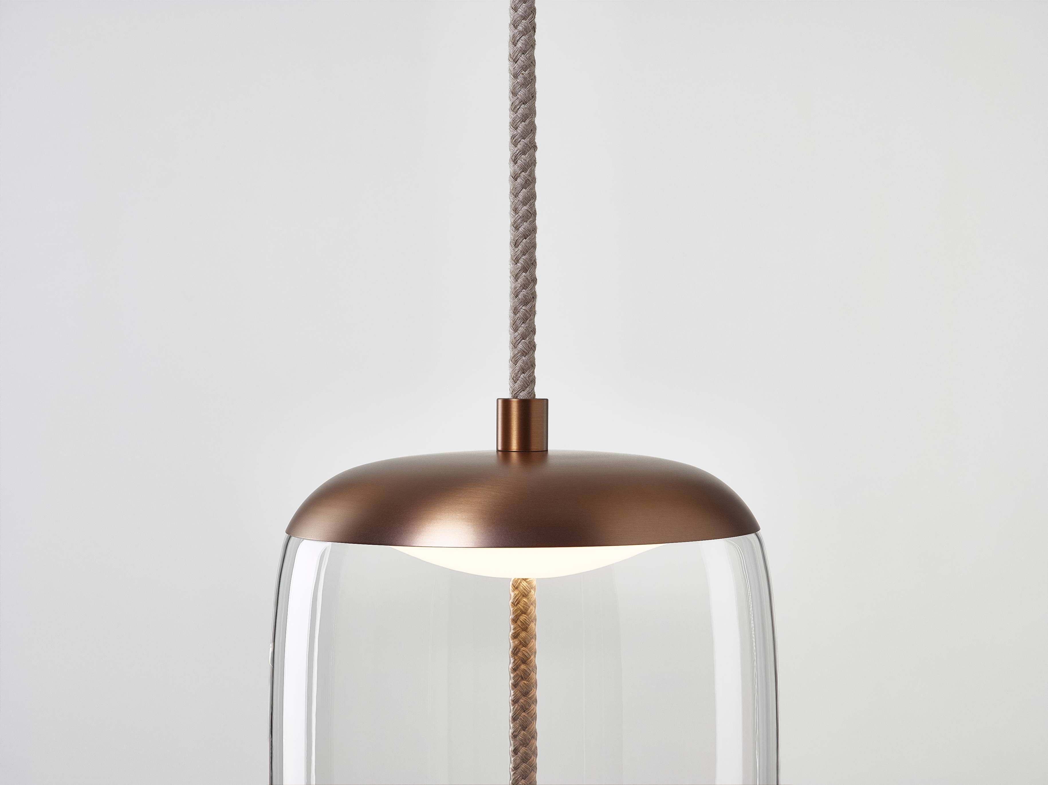 Выдувное стекло светодиодный подвесной светильник BROKIS Узел ARCH-00114866 - Вид №15