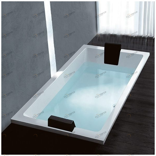 Ванна Gruppo treesse Quadra 181 V0710-DX белая прямоугольная встроенная правая VINV0710DX