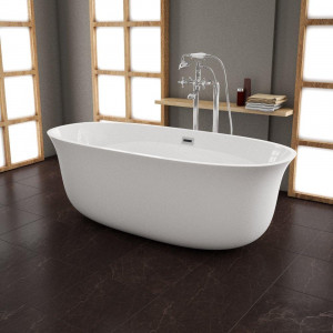 Ванна отдельностоящая GR-1201 (166x75x56) GROSSMAN