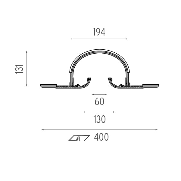 Профиль линейного освещения для светодиодных модулей Flos Soft Collection-Linear ARCH-00041148 - Вид №2