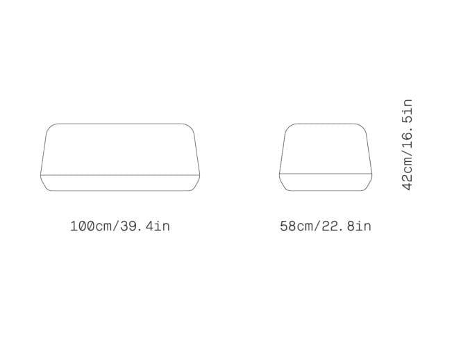 Овальный пуф из ткани Omelette Editions MOLE ARCH-00136444 - Вид №7