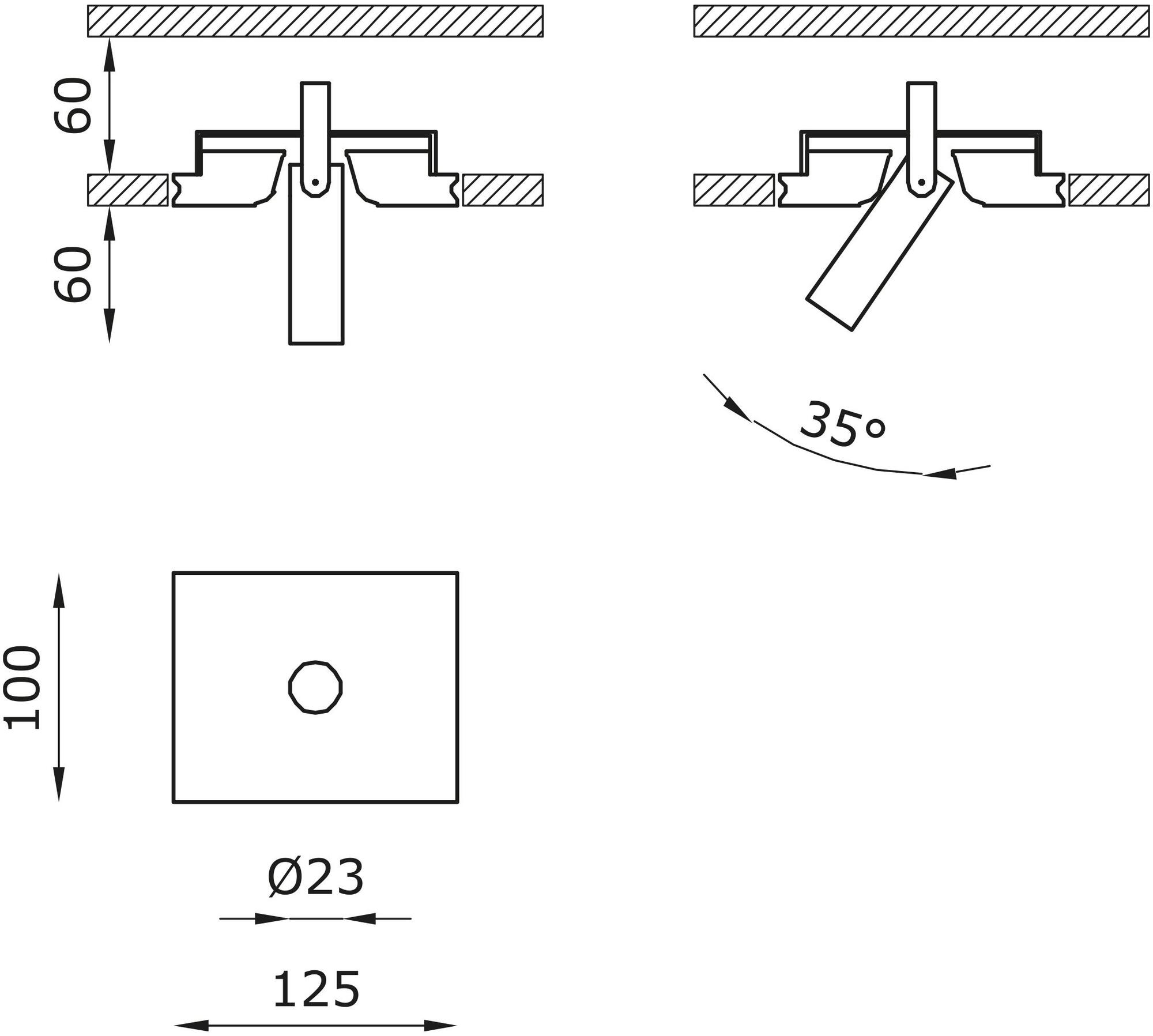 Buzzi & Buzzi Круглый регулируемый светодиодный светильник из материала aircoral® The main collection sun-id-1490932 - Вид №2
