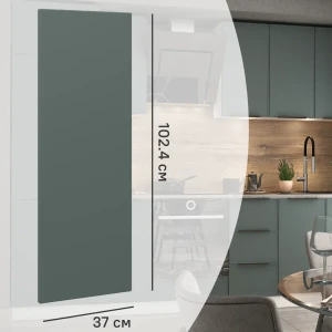Фальшпанель Delinia ID Инта 37x102.4 см зелёный матовый МДФ 89349205