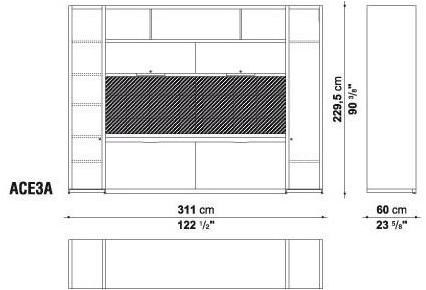B&B Italia Project Прямоугольный письменный стол из дерева Ac executive sun-id-1384199 - Вид №17
