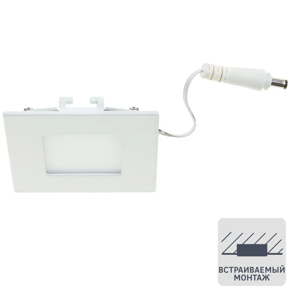 Панель светодиодная встраиваемая Fueva 4000K 85х85 мм 18712031 STLM-2174515 Eglo 