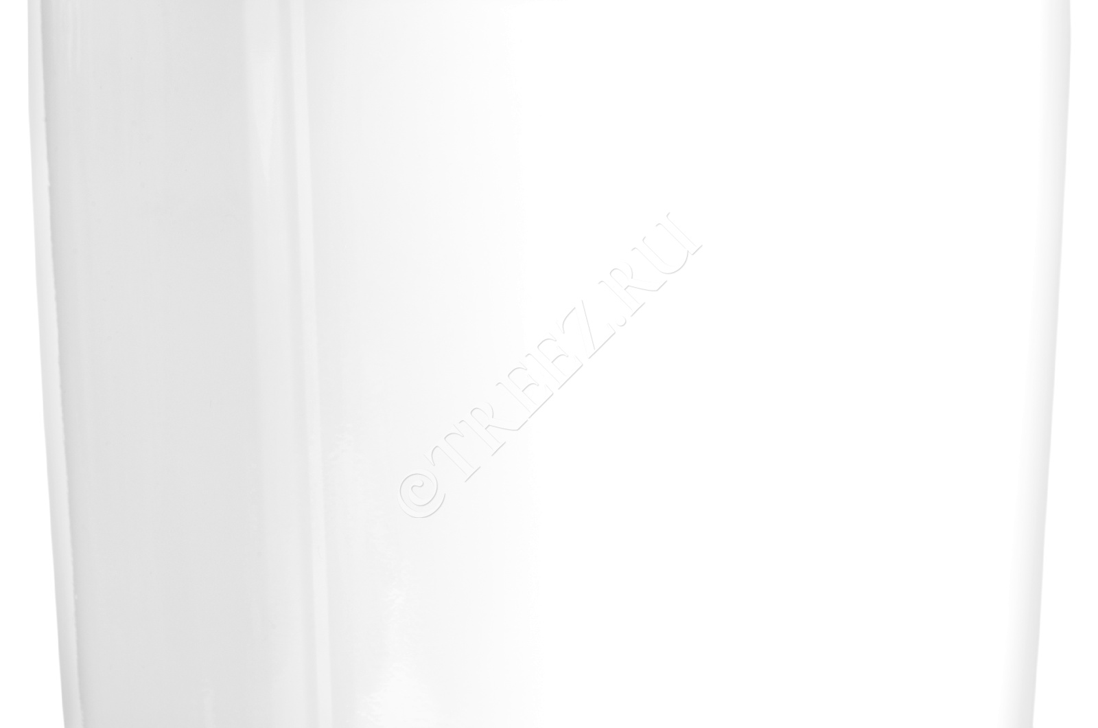 41.3319-05-022-WH-90 Кашпо  Effectory - серия Gloss - Высокий конус - Белый глянцевый лак Цветочная коллекция  - Вид №1