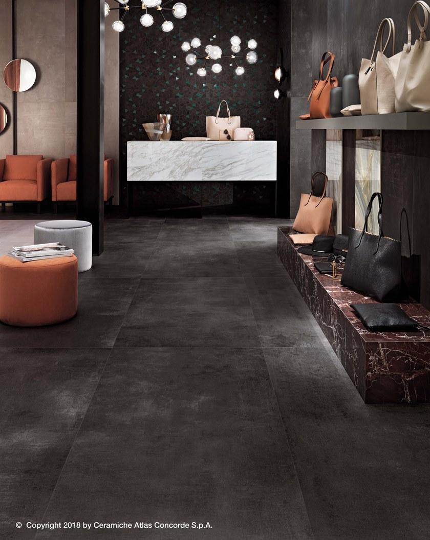 Atlas Concorde Пол из керамогранита под бетон Boost sun-id-1460894 - Вид №14