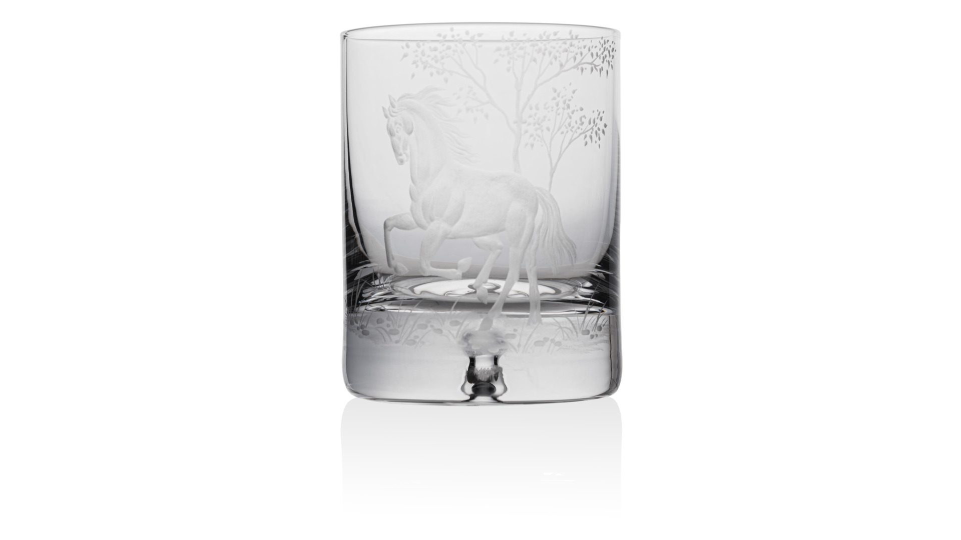 10651164 KROSNO Набор стаканов для виски Krosno "Легенда, Лошади" 250мл, 6 шт Стекло  - Вид №3
