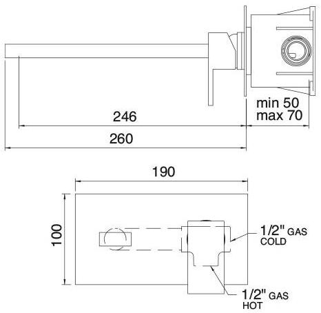 Rubinetterie Treemme Q  5652-5651  - Вид №2