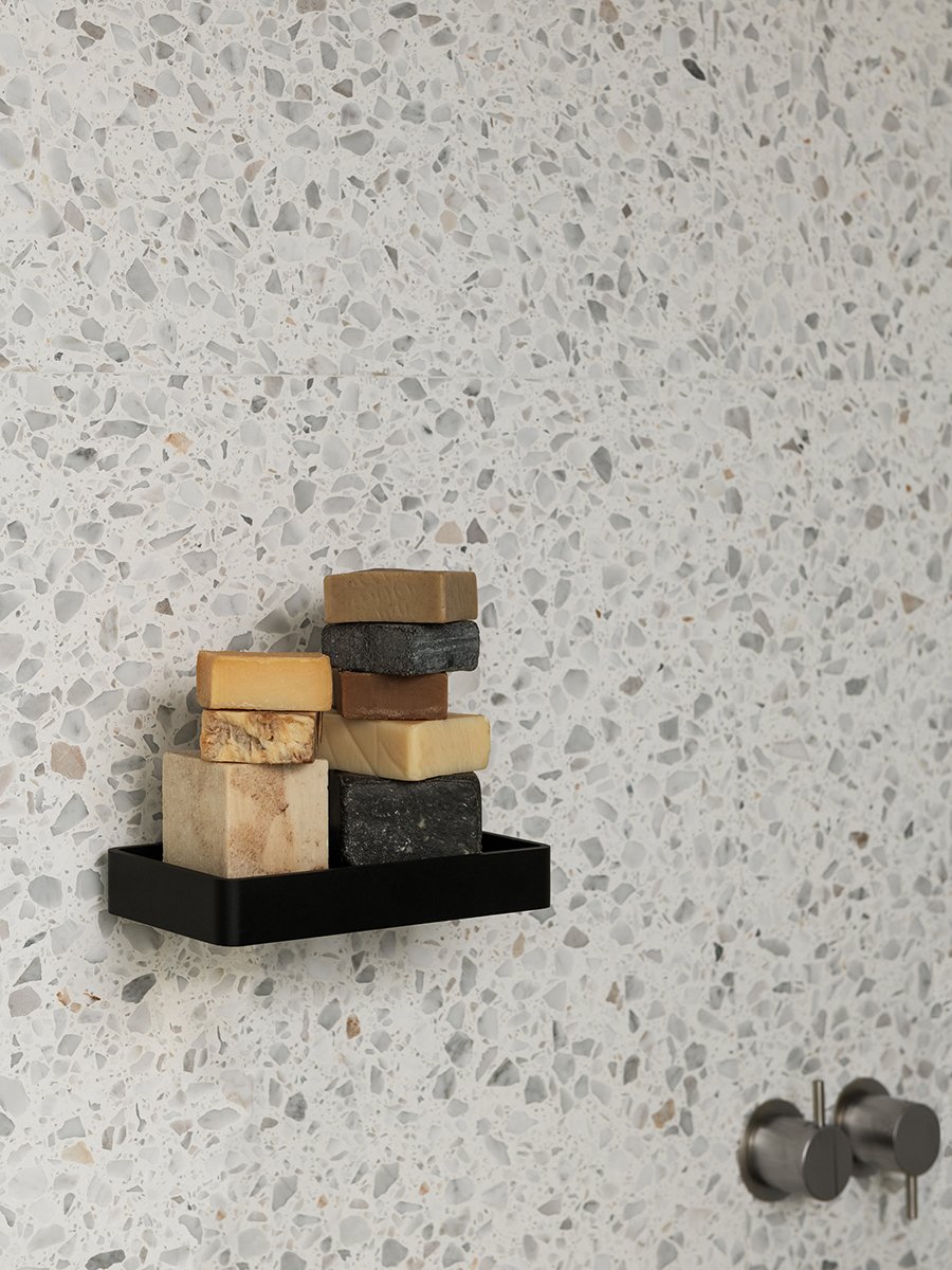 7642539 MENU Душевой поддон Порошковое покрытие черного цвета  - Вид №1