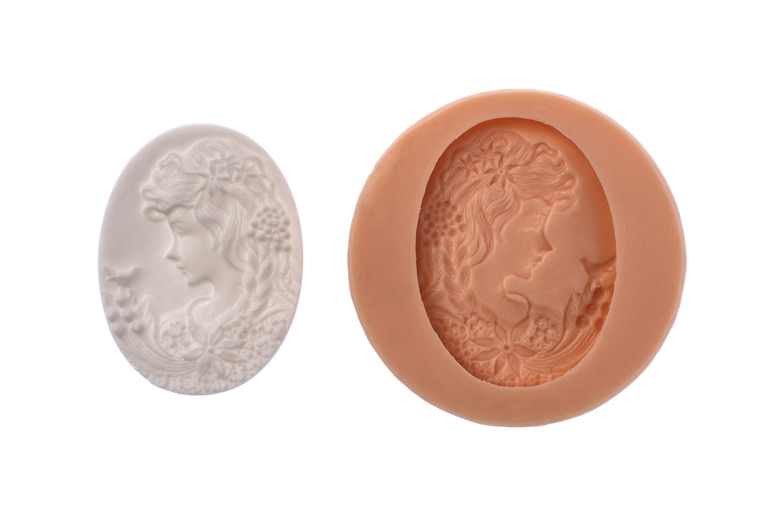 0981 Молд №021 силикон Дамы HobbyPage 