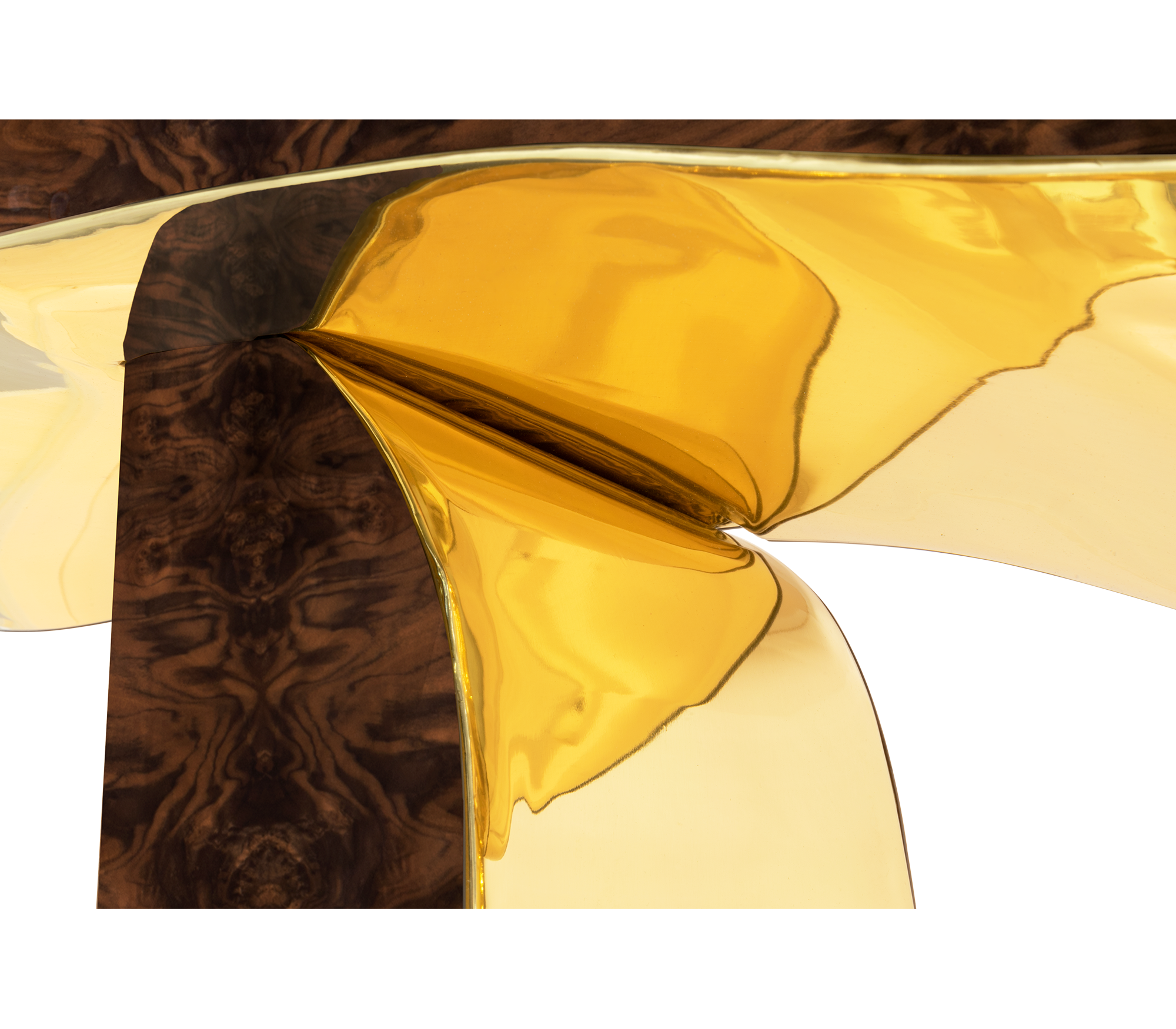 0-205 Консоль из орехового дерева Lapiaz Boca Do Lobo  - Вид №2