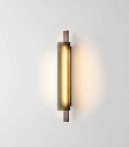 Латунный светодиодный настенный светильник