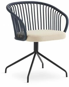 EXPORMIM Вращающееся кресло из ротанга со встроенной подушкой  T070 s