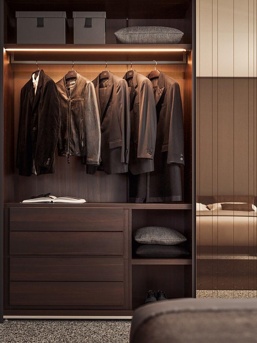 PIANCA Гардероб с раздвижными / копланарными / распашными дверями sun-id-1481586 - Вид №2