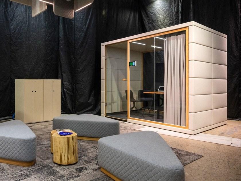SilentLab Акустическая офисная кабина из ткани со встроенным освещением для встреч sun-id-1374393 - Вид №4