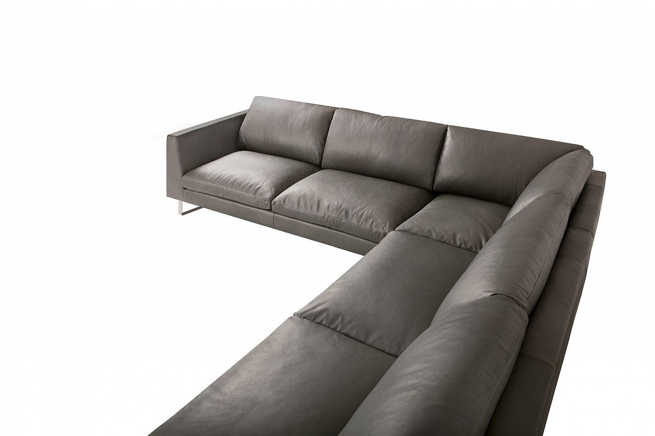 Диван угловой темно-серый 302 см Tokyo SITS ДИЗАЙНЕРСКИЕ, TOKYO 192383 Серый  - Вид №1