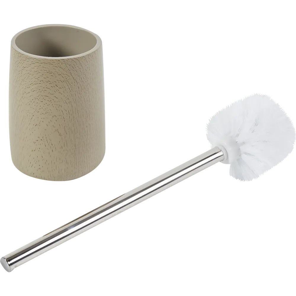 Ёршик для унитаза Bath Plus Legno цвет серо-коричневый STLM-2163950 - Вид №2