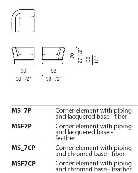 Съемный диван CAPPELLINI Cap Martin Sunset ARCH-00087904 - Вид №21