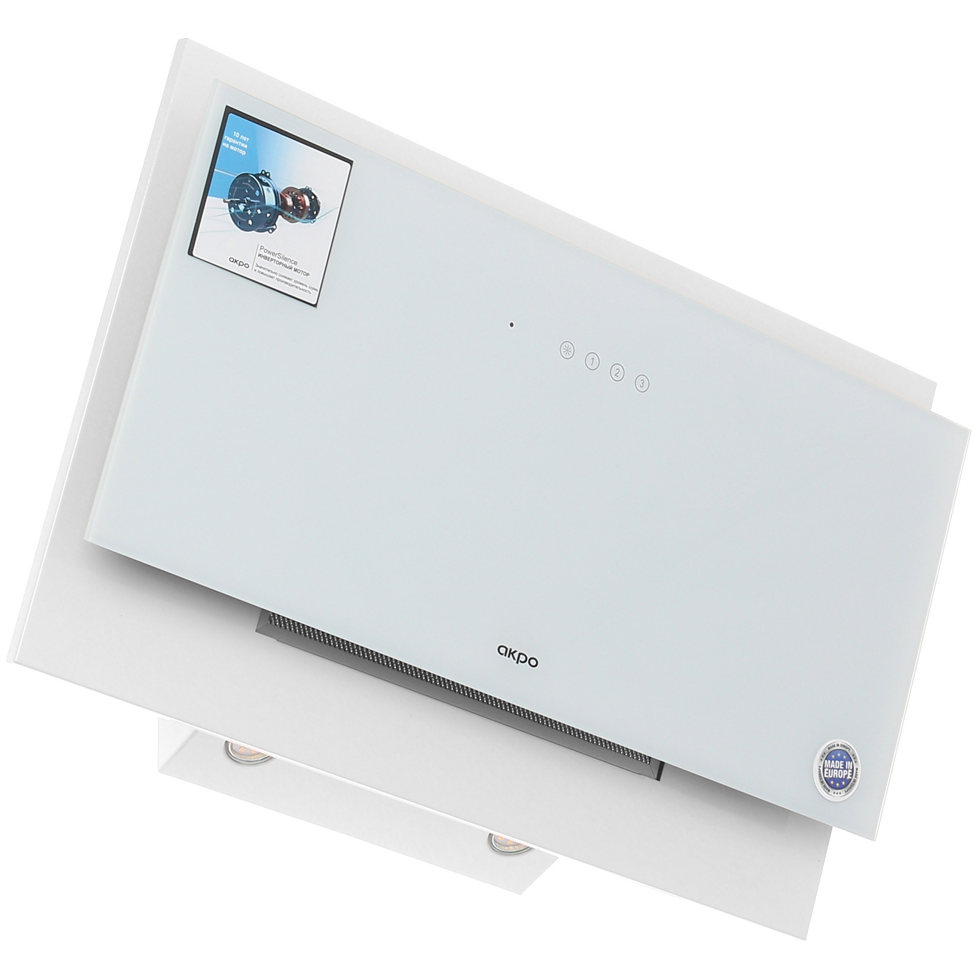 9941362 Вытяжка наклонная Akpo WK-11 Juno II белый/белый STDN-0131361