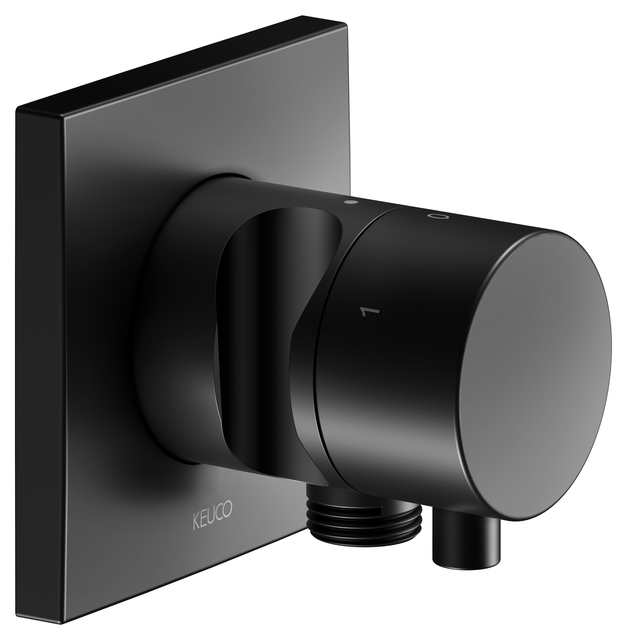 59549011202 Встраиваемый переключатель на 3 потребителя с выводом для шланга и держателем лейки DN 15 KEUCO IXMO - Вид №2