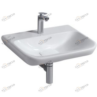 125460000 Подвесная раковина настенная прямоугольная Keramag 