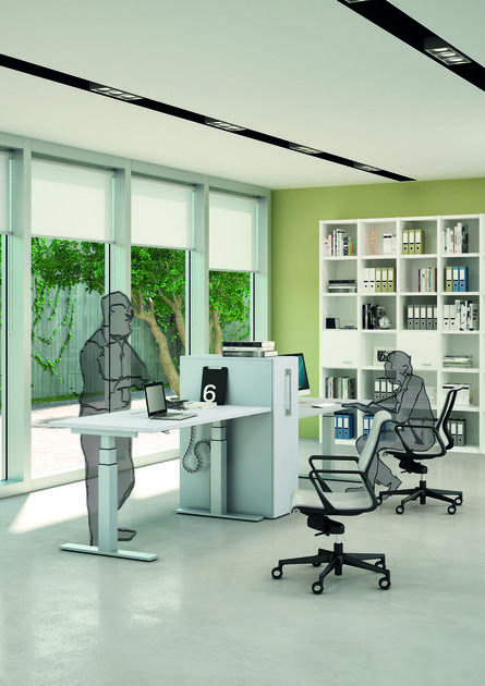 Quadrifoglio Офисный стул с 4-мя спицами Dinamica sun-id-1505181 - Вид №1