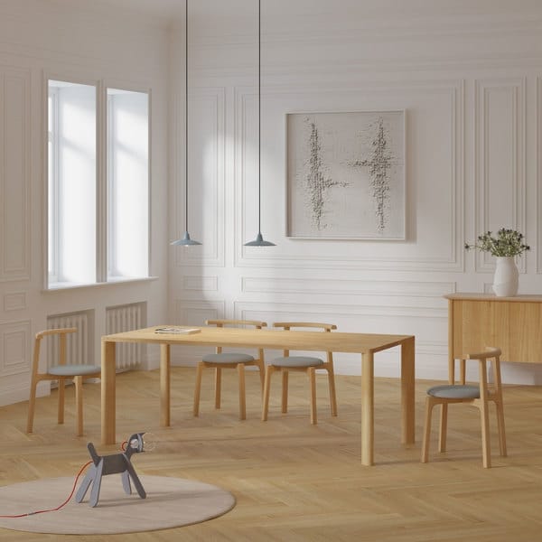 Прямоугольный деревянный стол для гостиной Vitamin Design MOLLIS ARCH-00088600 - Вид №2