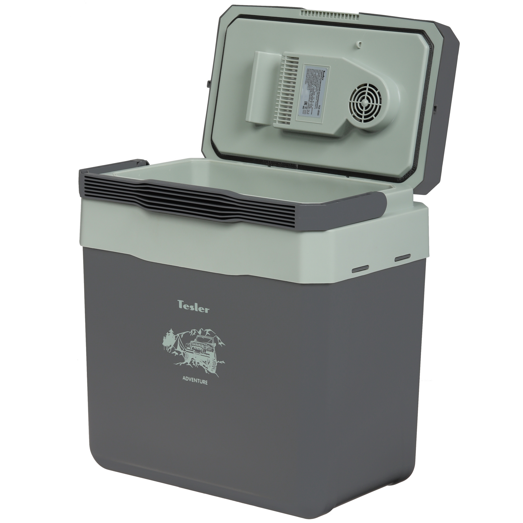 9117912 Холодильник автомобильный Tesler TCF-2515 серый STDN-0061782 - Вид №2