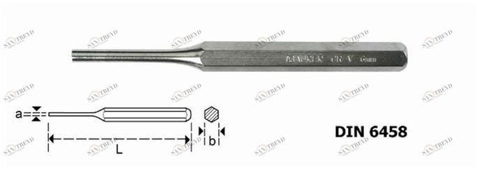 MAURER PLUS Пробойник из хромированной стали sun-id-1468468