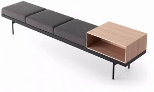 Caccaro Скамейка из ткани Brick