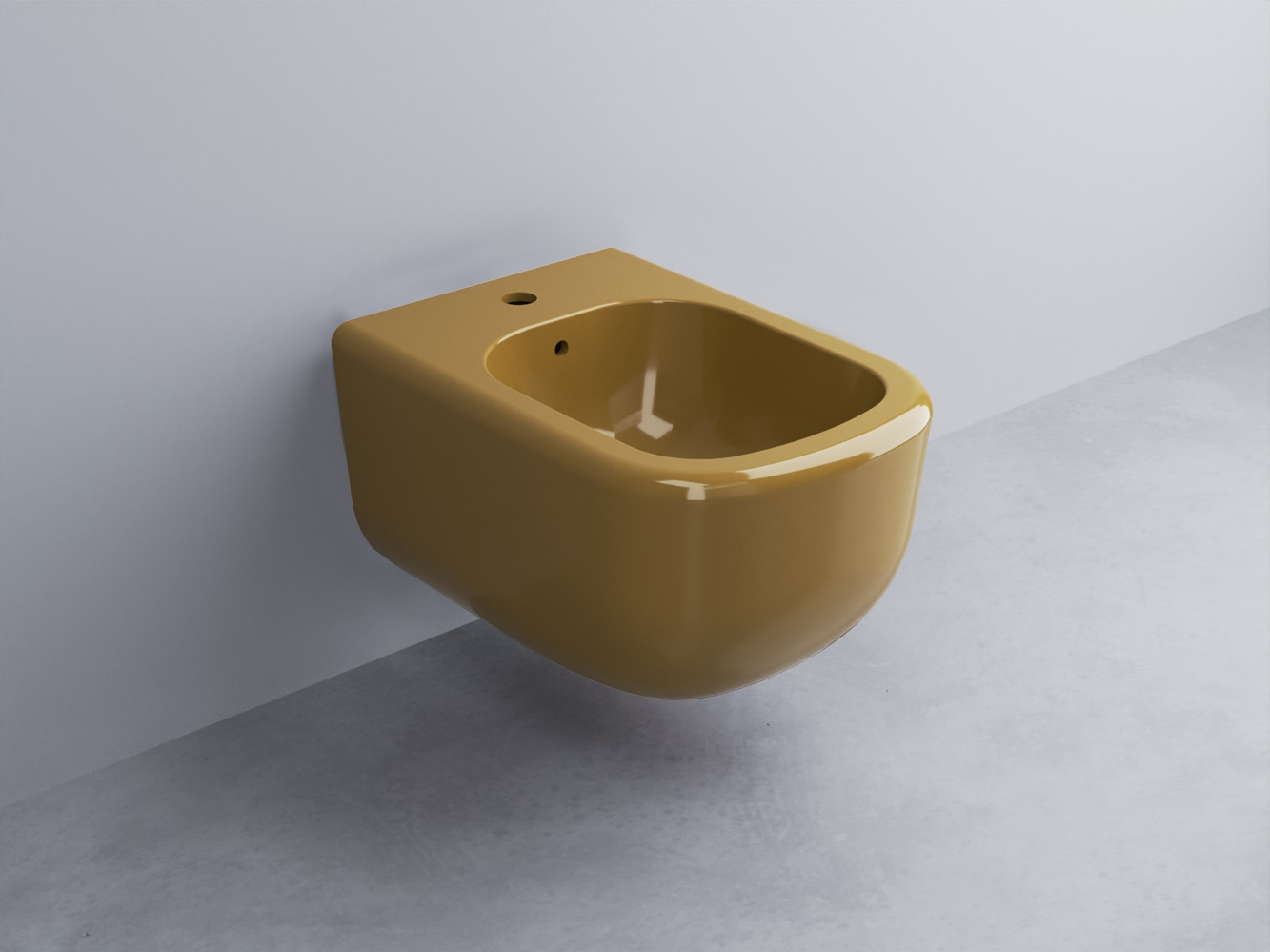 ERBS-AM Биде подвесное с одним отверстием под смеситель, в комплекте с крепежами cielo Era Ceramica Cielo