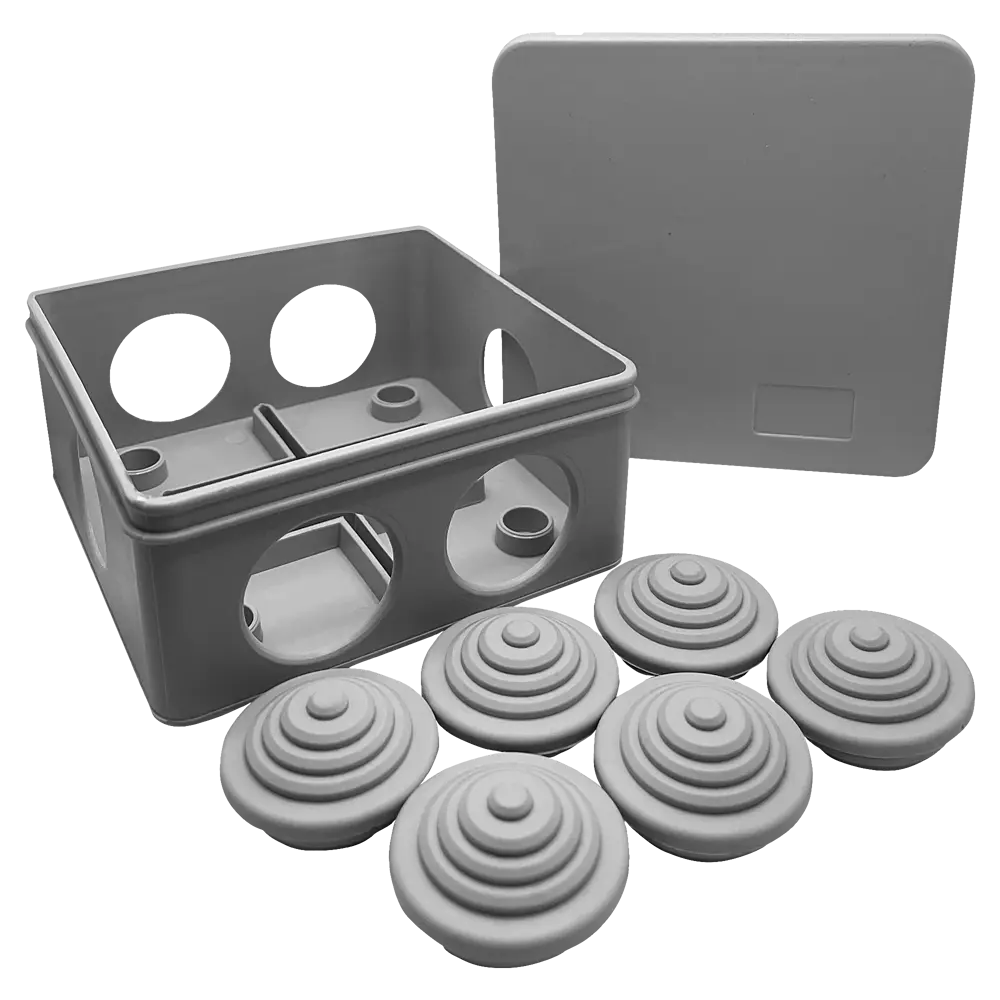 Распределительная коробка MONLID 70x70x40 мм STLM-2199216 - Вид №2