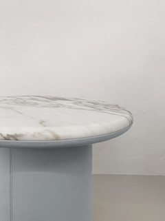 Gemini Round Minor Кофейный столик с мраморной столешницей Standard Secolo  - Вид №3