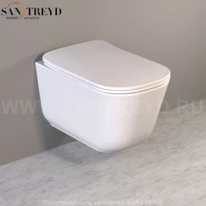 511430 Подвесной унитаз настенный Белый Kerasan Tribeca Италия