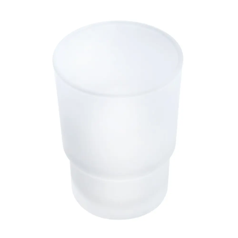 Стакан для зубных щёток Delphinium Спаре стекло цвет белый STLM-2114395
