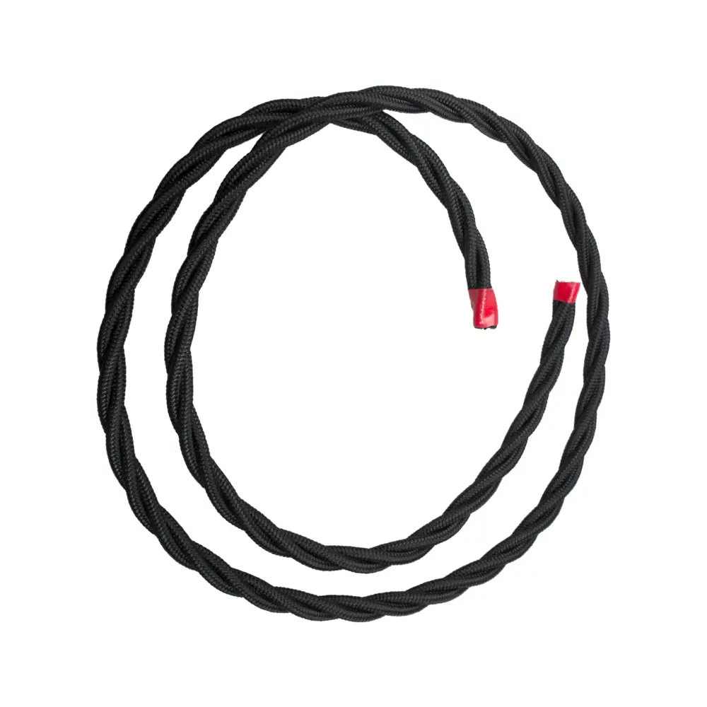 ELECTRALINE Ретро-кабель 3×1,5 мм² чёрный для открытой проводки 82600529 STLM-1102261 - Вид №1